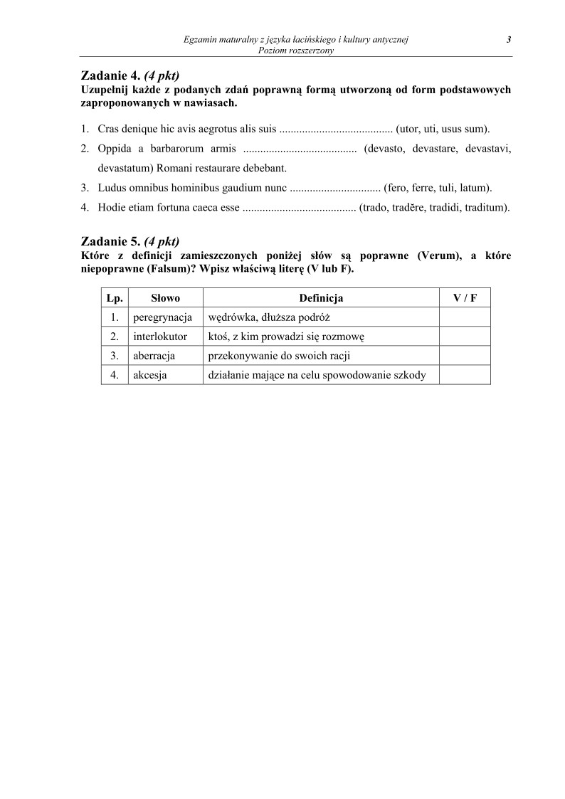 Pytania - jezyk-lacinski-i-kultura-antyczna, p. rozszerzony, matura 2010-strona-03