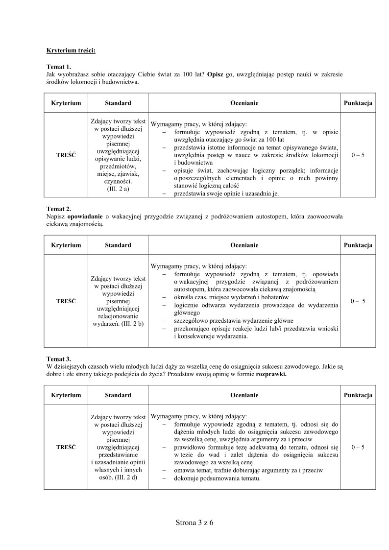 Odpowiedzi - jezyk niemiecki, p. rozszerzony, matura 2010-strona-03