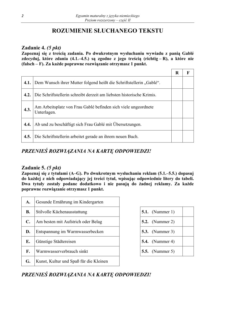 Pytania - jezyk niemiecki, p. rozszerzony, matura 2010 cz2-strona-02