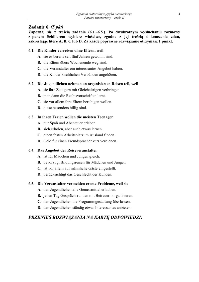 Pytania - jezyk niemiecki, p. rozszerzony, matura 2010 cz2-strona-03