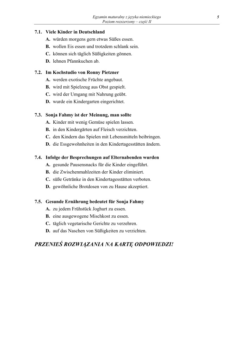 Pytania - jezyk niemiecki, p. rozszerzony, matura 2010 cz2-strona-05