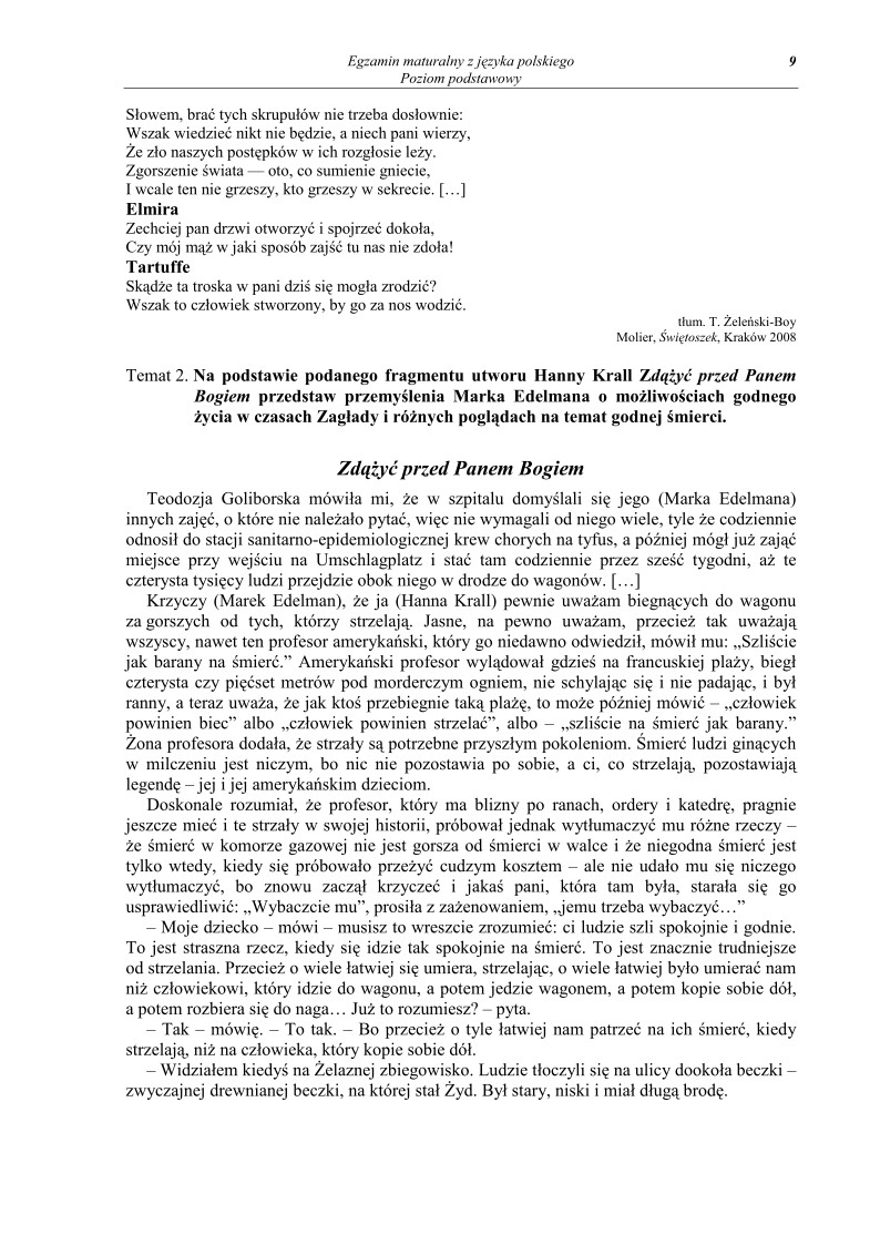 Pytania - jezyk polski, p. podstawowy, matura 2010-strona-09