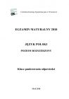 miniatura Odpowiedzi - jezyk polski, p. rozszerzony, matura 2010-strona-01