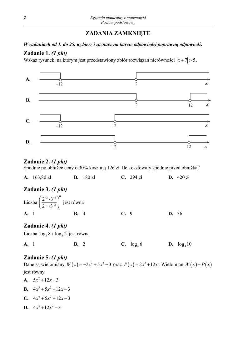 Pytania - matematyka, p. podstawowy, matura 2010-strona-02