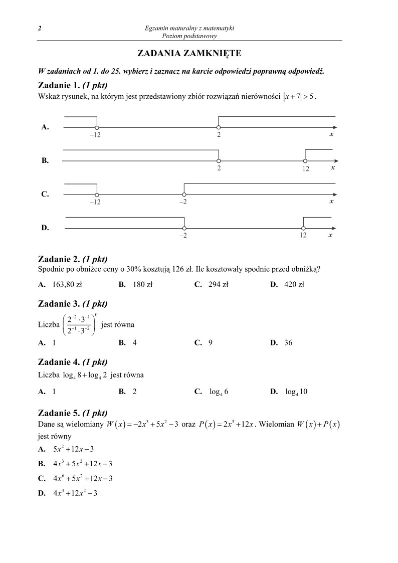 Pytania - matematyka, p. podstawowy, matura 2010-strona-02