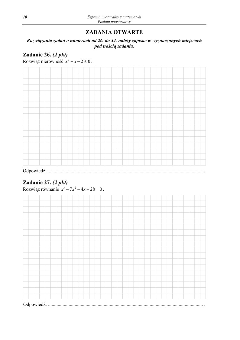 Pytania - matematyka, p. podstawowy, matura 2010-strona-10