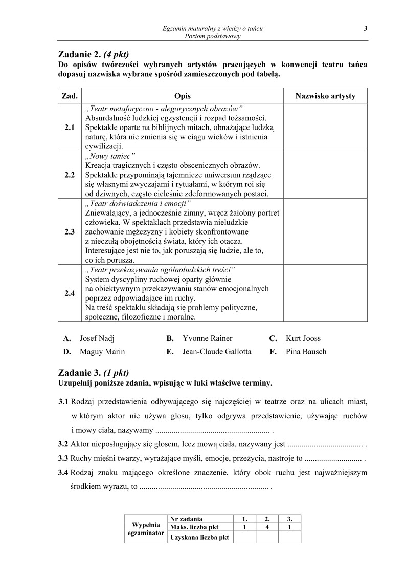 Pytania - wiedza o tancu, p. podstawowy, matura 2010-strona-03