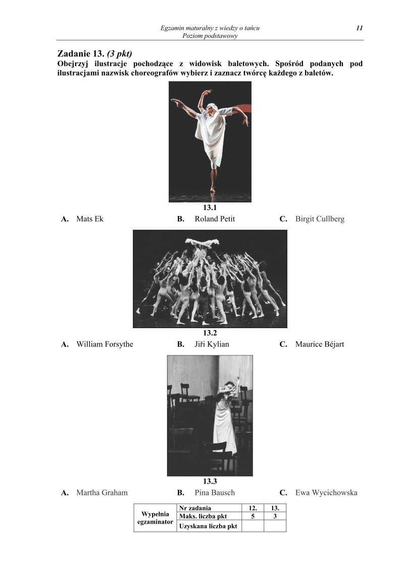 Pytania - wiedza o tancu, p. podstawowy, matura 2010-strona-11