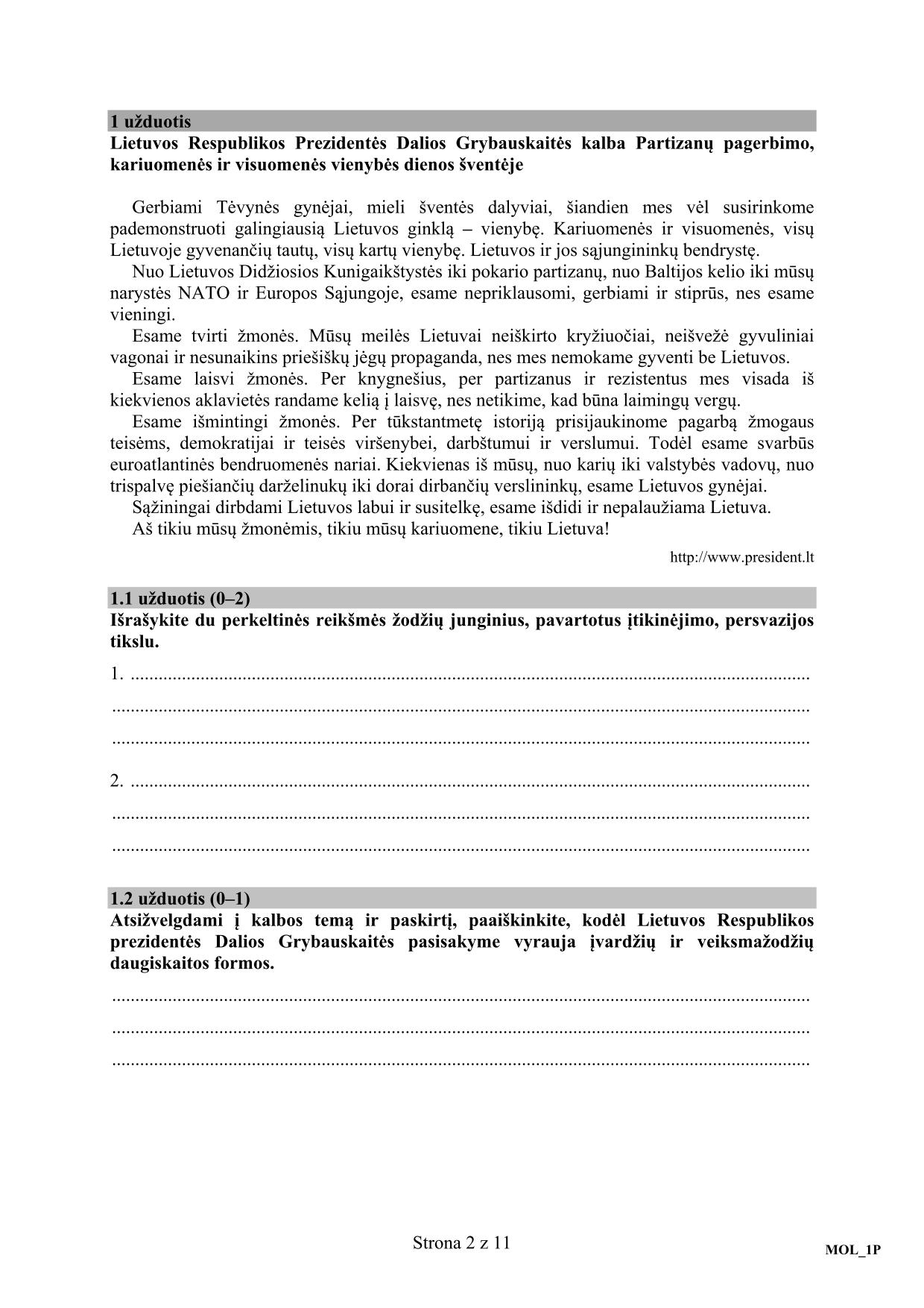 pytania-jezyk-litewski-poziom-podstawowy-matura-2016 - 2