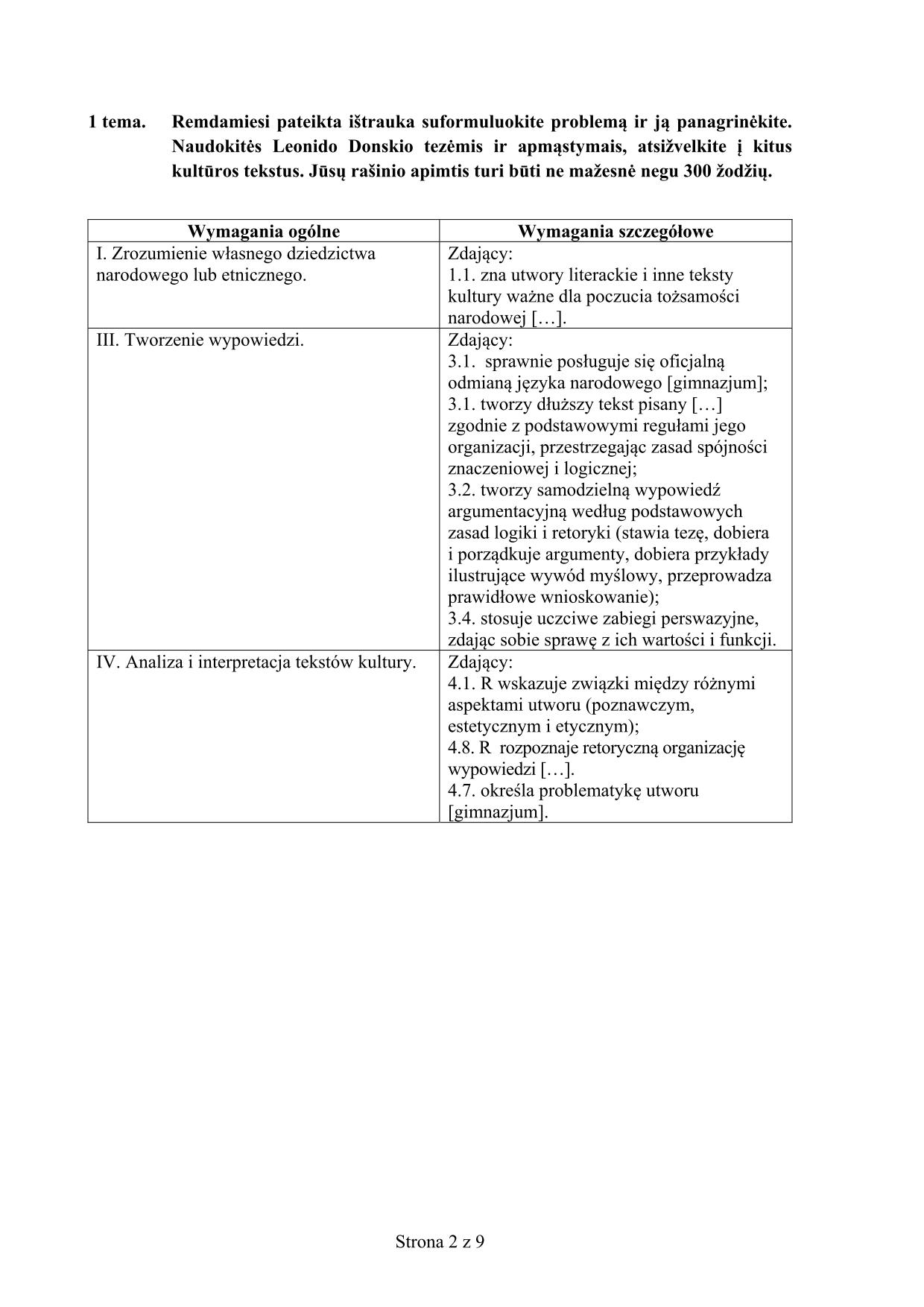 odpowiedzi-jezyk-litewski-poziom-rozszerzony-matura-2016 - 2