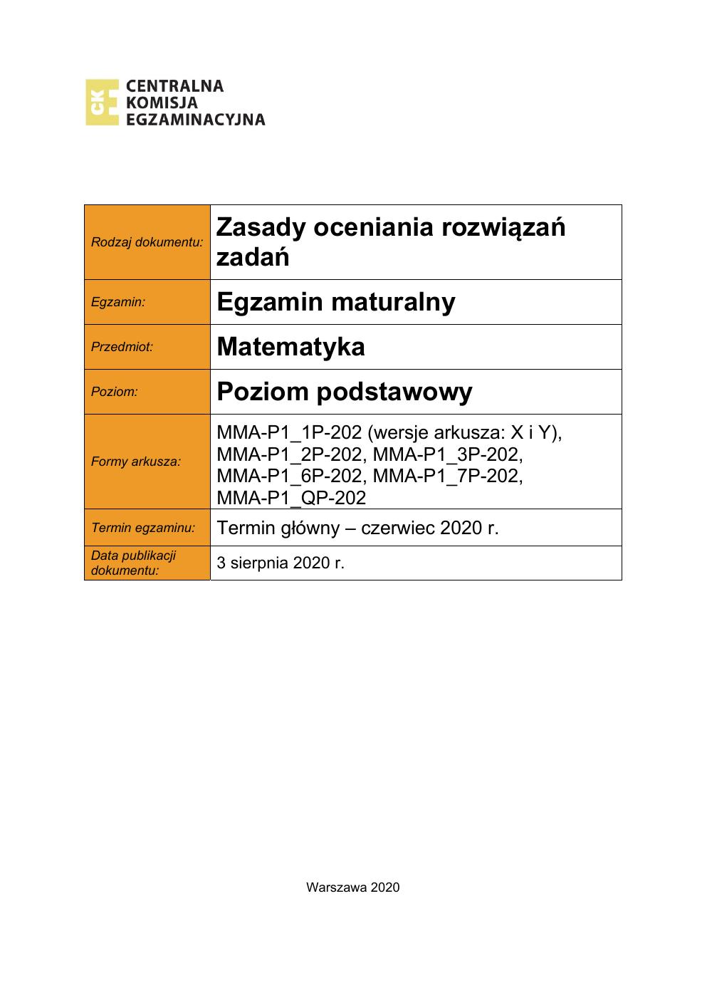 matematyka podstawowy - matura 2020 - odpowiedzi-01