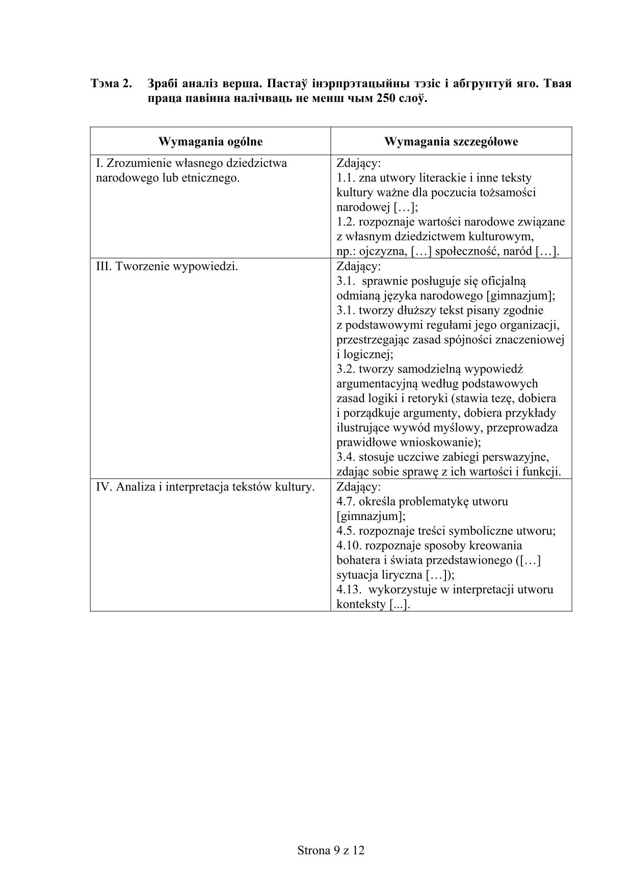 odpowiedzi-jezyk-bialoruski-poziom-podstawowy-matura-2016 - 9