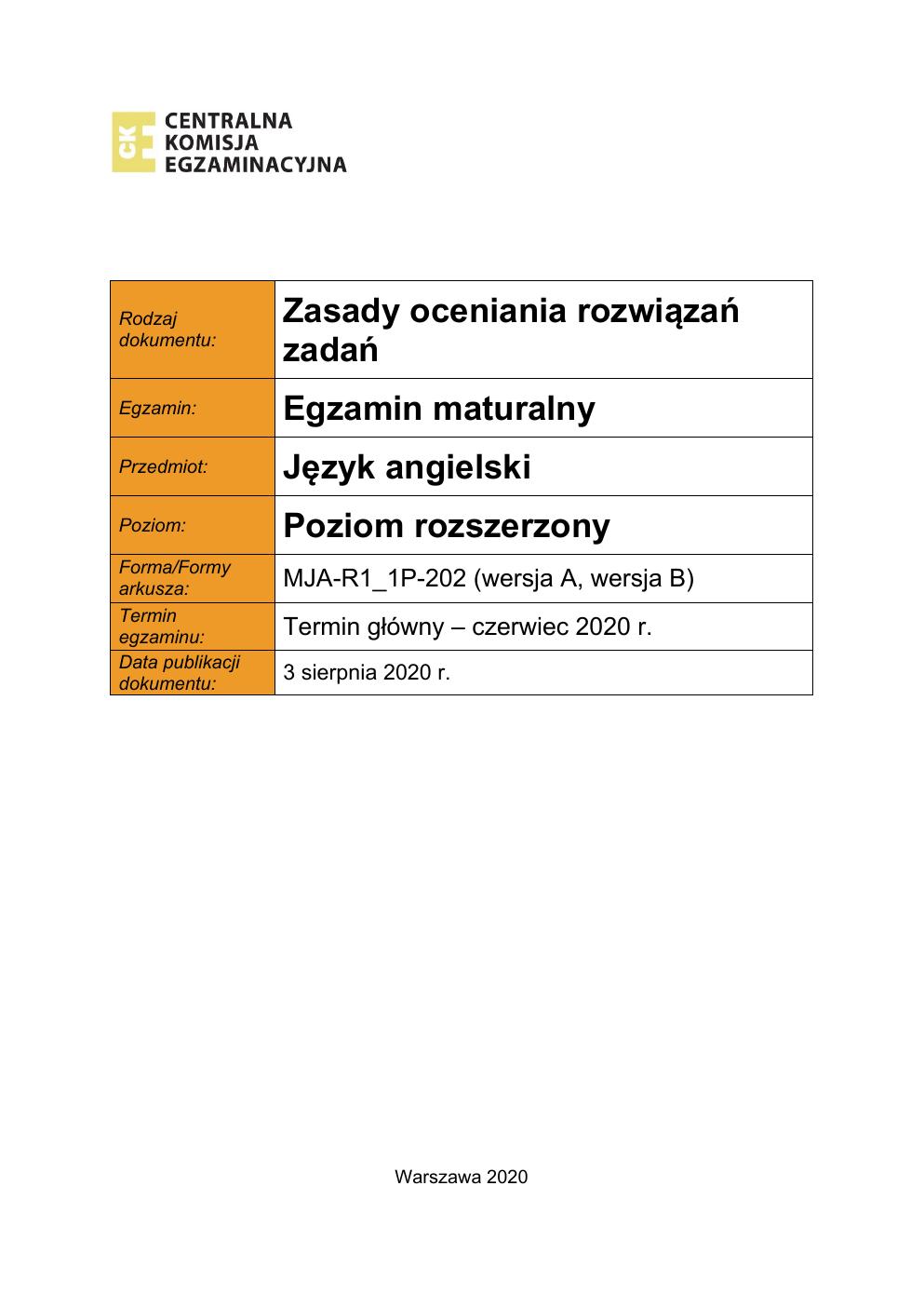 angielski rozszerzony - matura 2020 - odpowiedzi-01