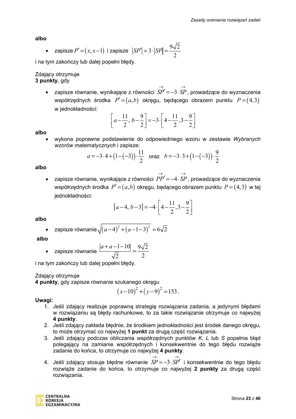 matematyka rozszerzony - matura 2020 - odpowiedzi-23