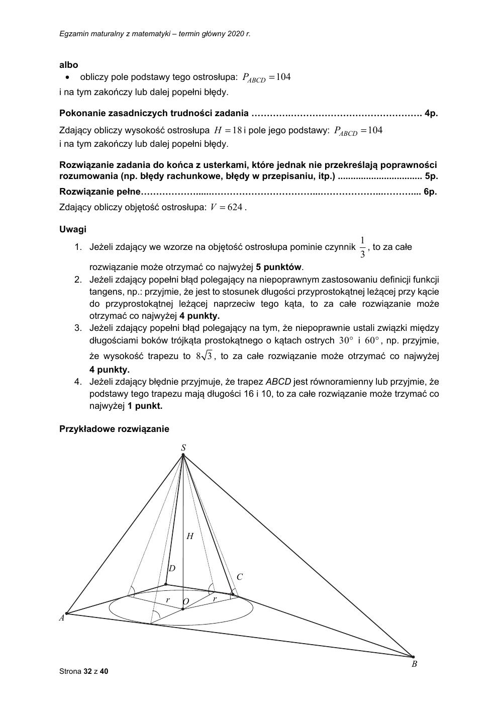 matematyka rozszerzony - matura 2020 - odpowiedzi-32