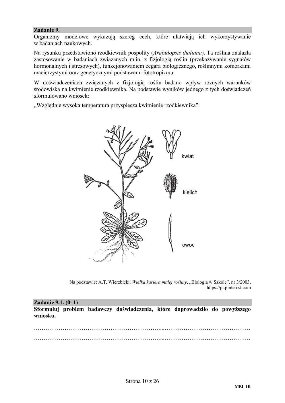 arkusz - biologia rozszerzony - matura 2020-10