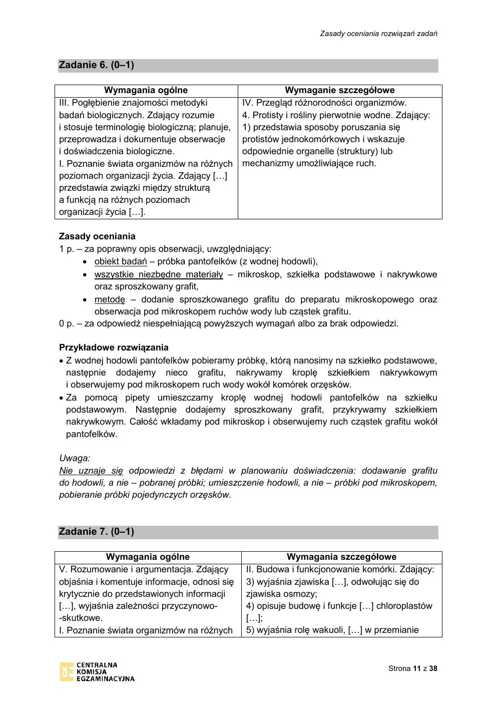 biologia - matura 2020 - odpowiedzi-11