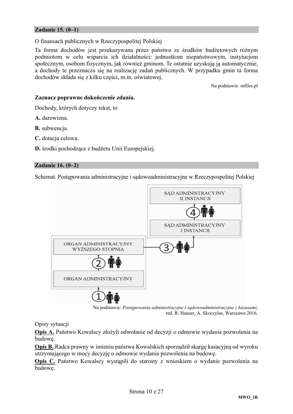 arkusz - WOS rozszerzony - matura 2020-10