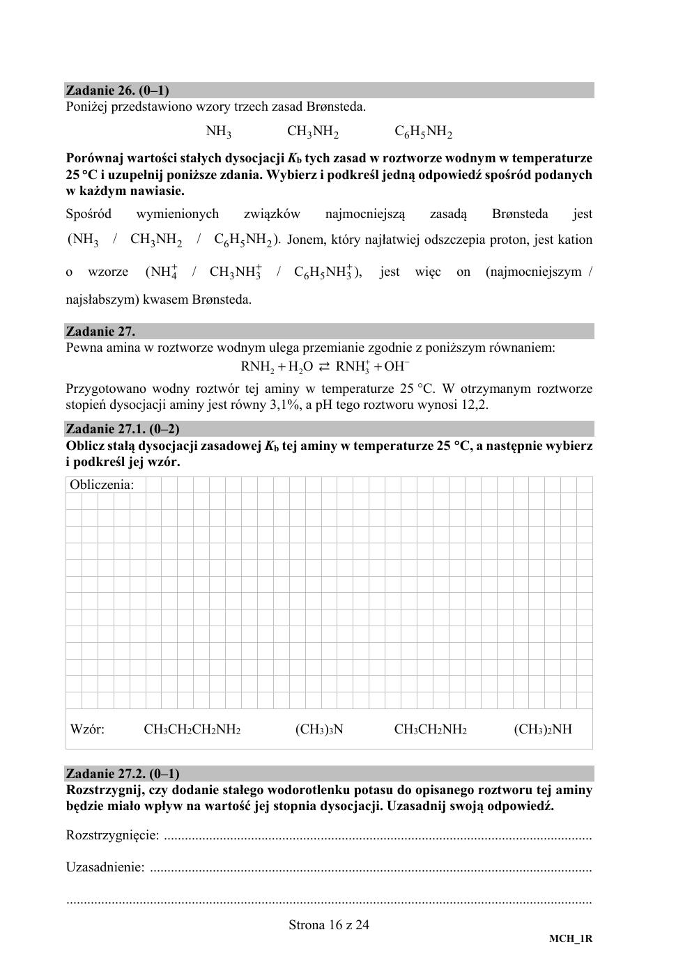 arkusz - chemia rozszerzony - matura 2020-16