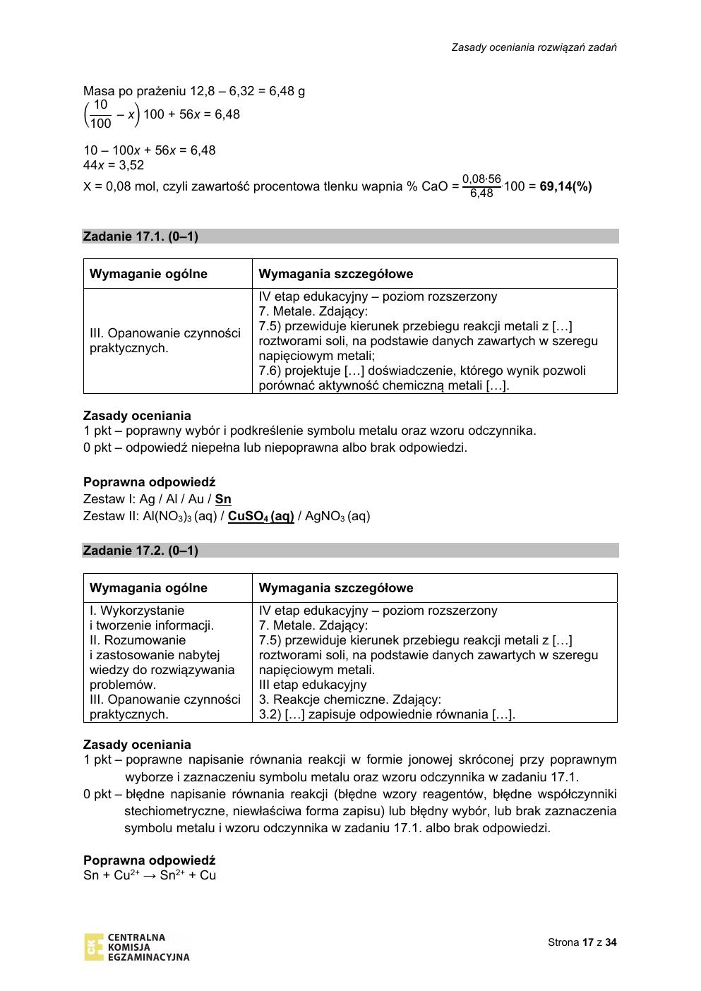 chemia - matura 2020 - odpowiedzi-17