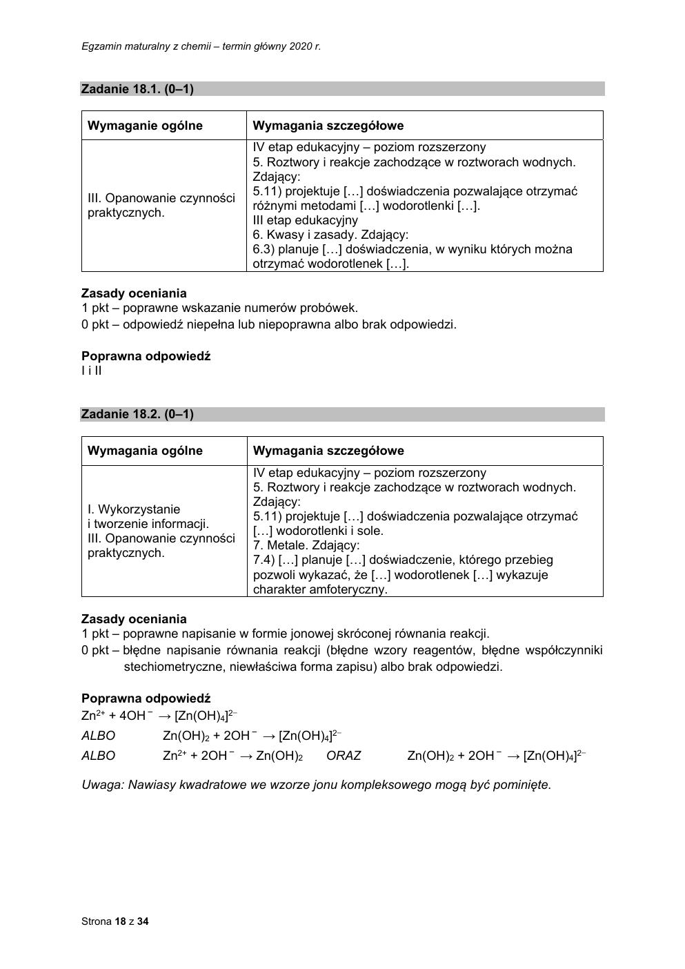 chemia - matura 2020 - odpowiedzi-18