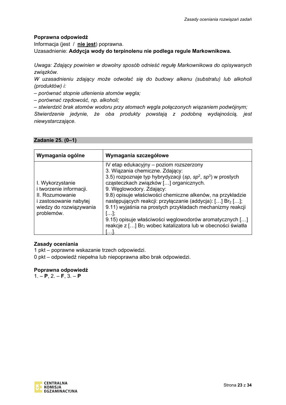 chemia - matura 2020 - odpowiedzi-23