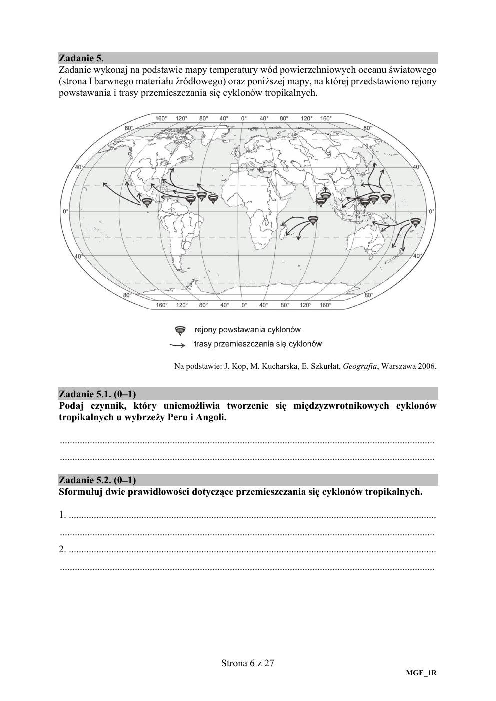 arkusz - geografia rozszerzony - matura 2020-06