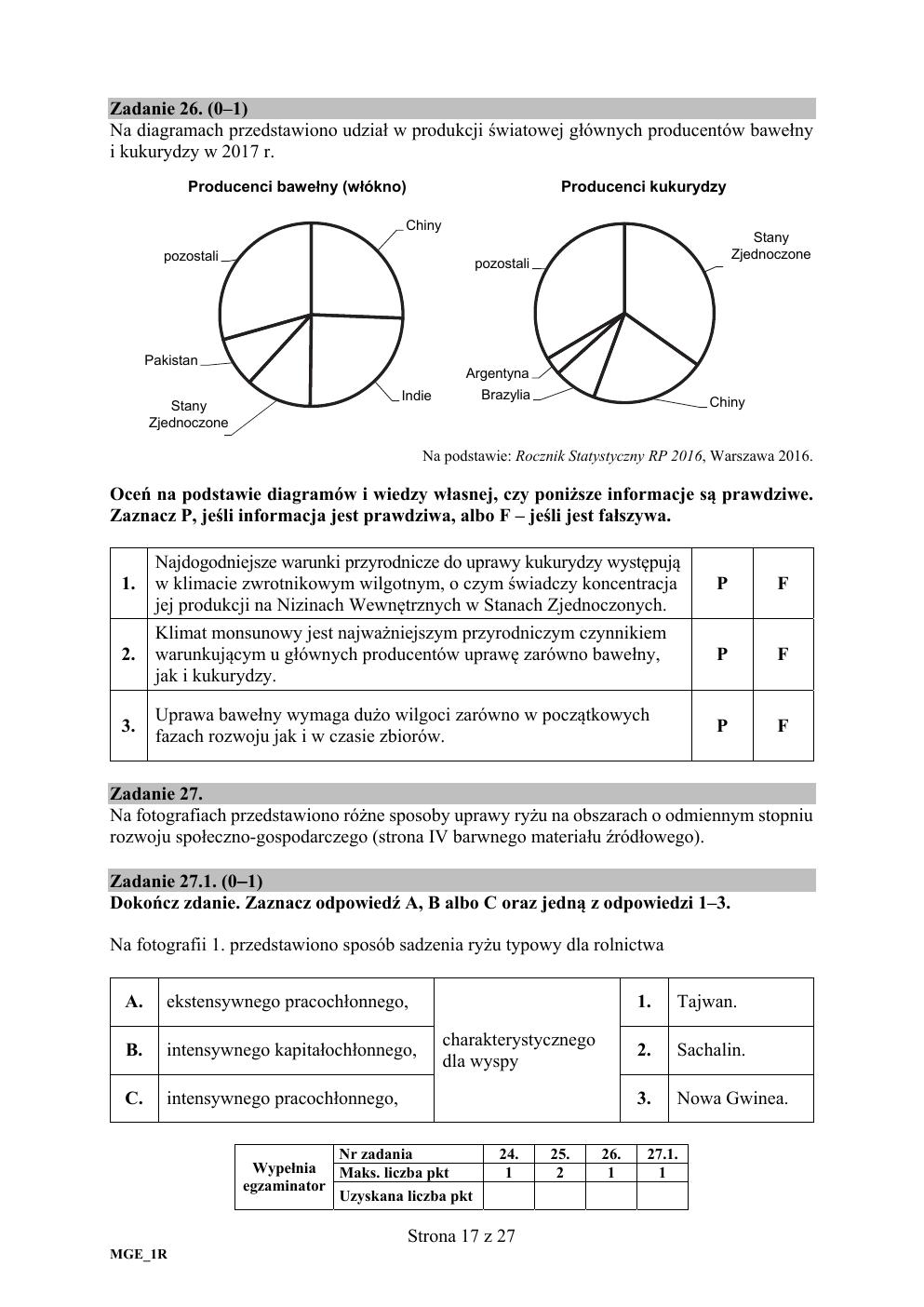 arkusz - geografia rozszerzony - matura 2020-17