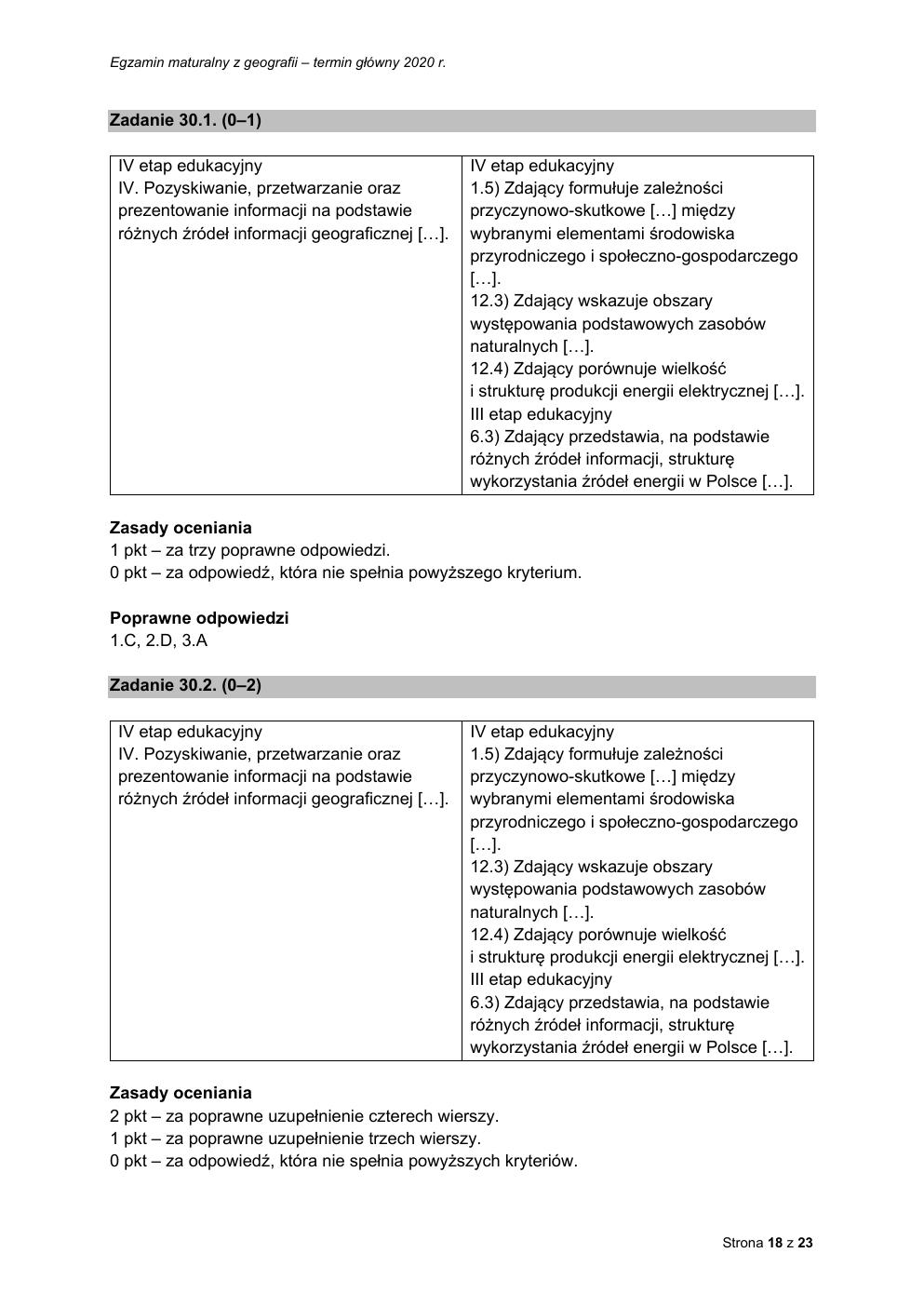 geografia rozszerzony - matura 2020 - odpowiedzi-18