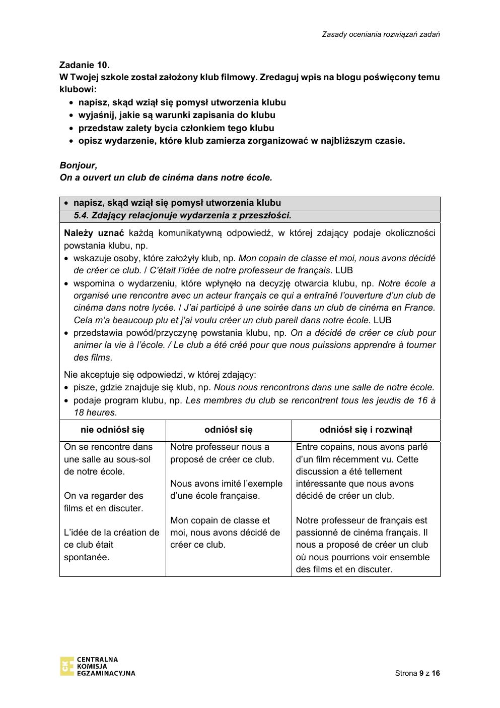 francuski podstawowy - matura 2020 - odpowiedzi-09