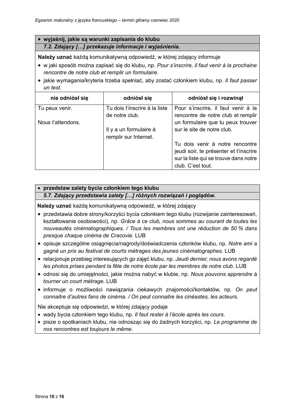 francuski podstawowy - matura 2020 - odpowiedzi-10