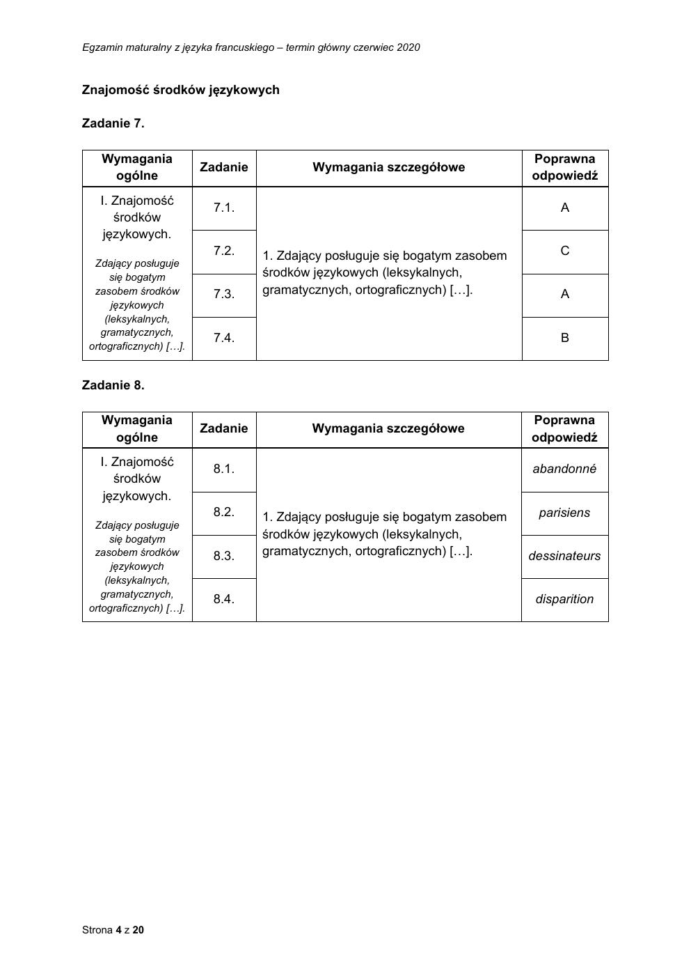 francuski rozszerzony - matura 2020 - odpowiedzi-04