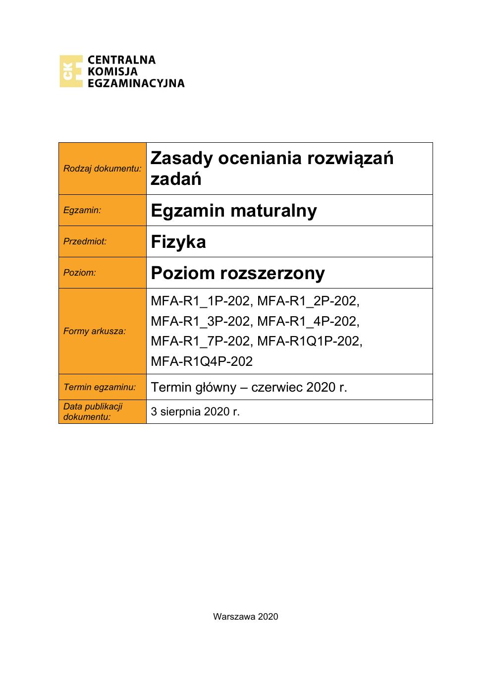 fizyka rozszerzony - matura 2020 - odpowiedzi-01