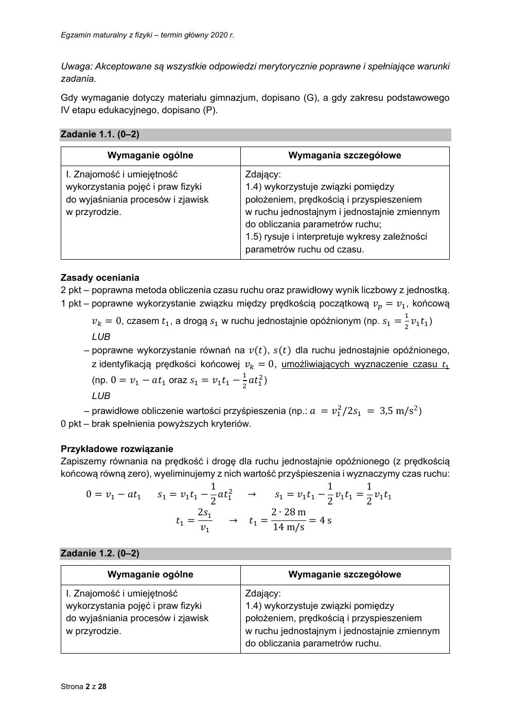 fizyka rozszerzony - matura 2020 - odpowiedzi-02