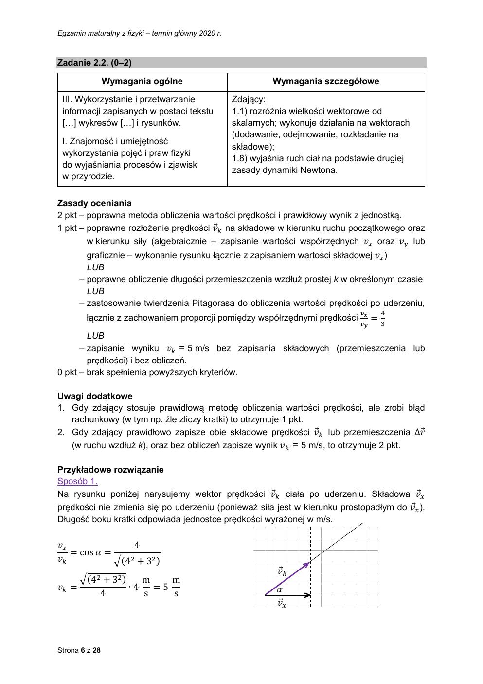 fizyka rozszerzony - matura 2020 - odpowiedzi-06