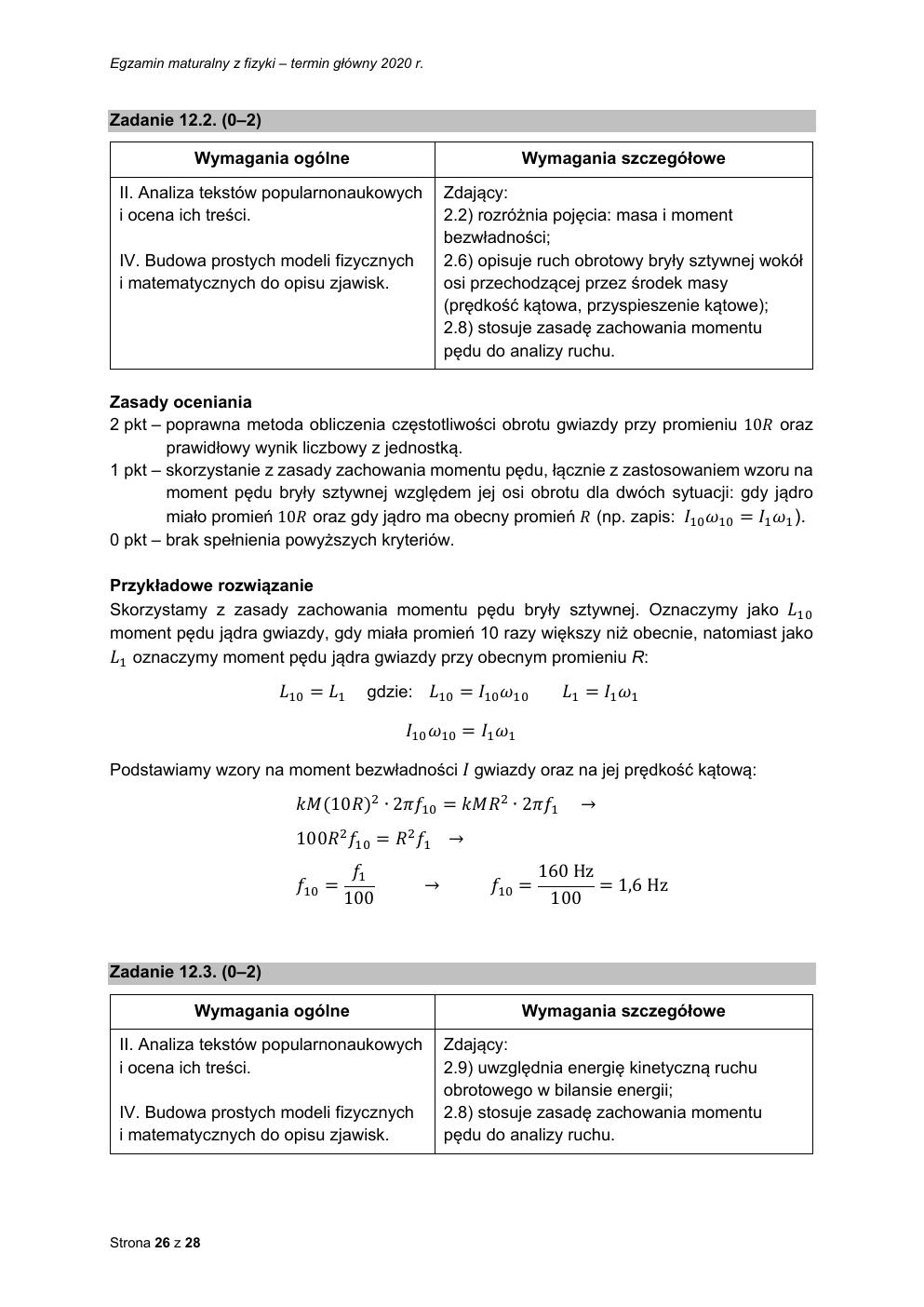 fizyka rozszerzony - matura 2020 - odpowiedzi-26