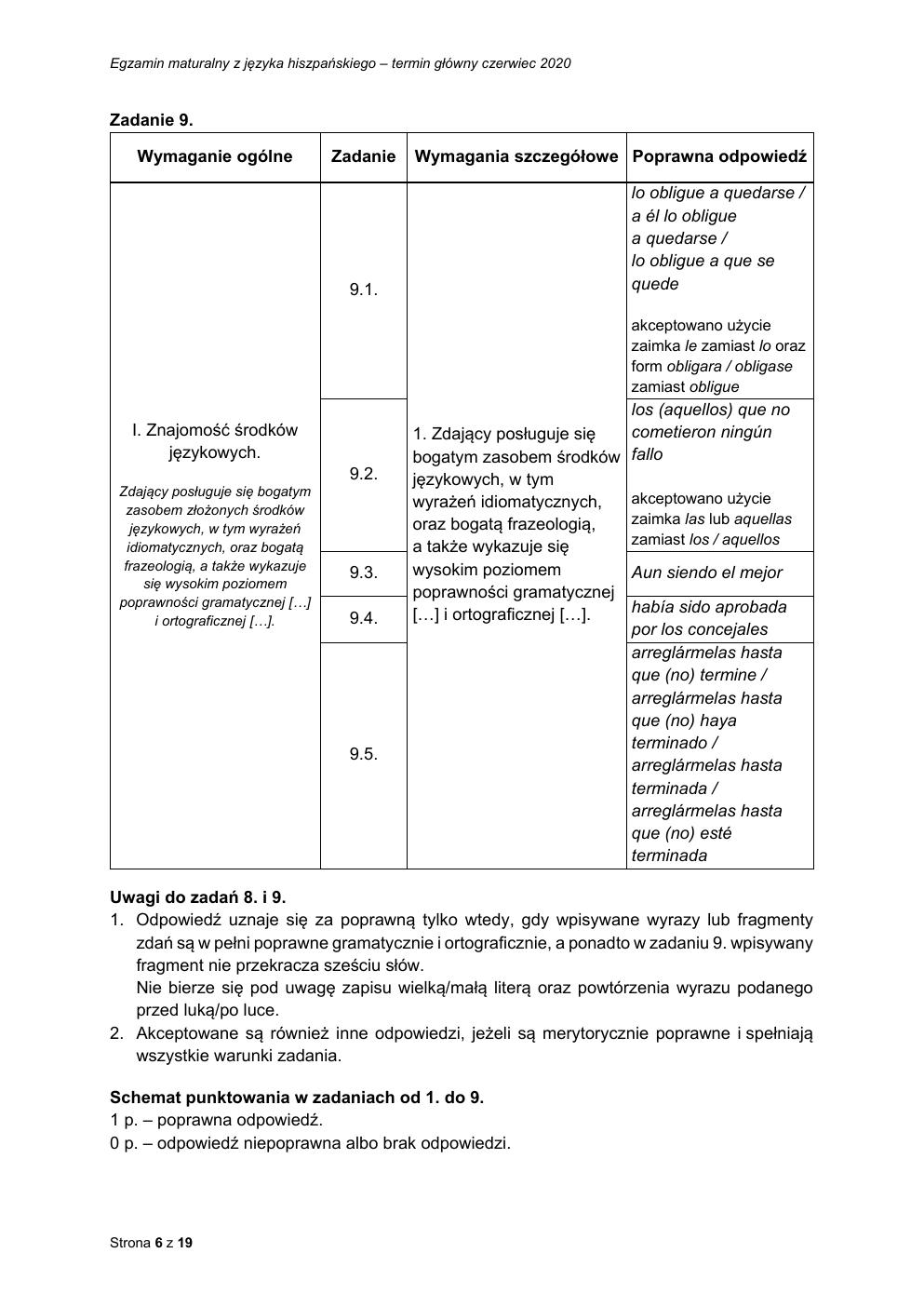 hiszpański dwujęzyczny - matura 2020 - odpowiedzi-06