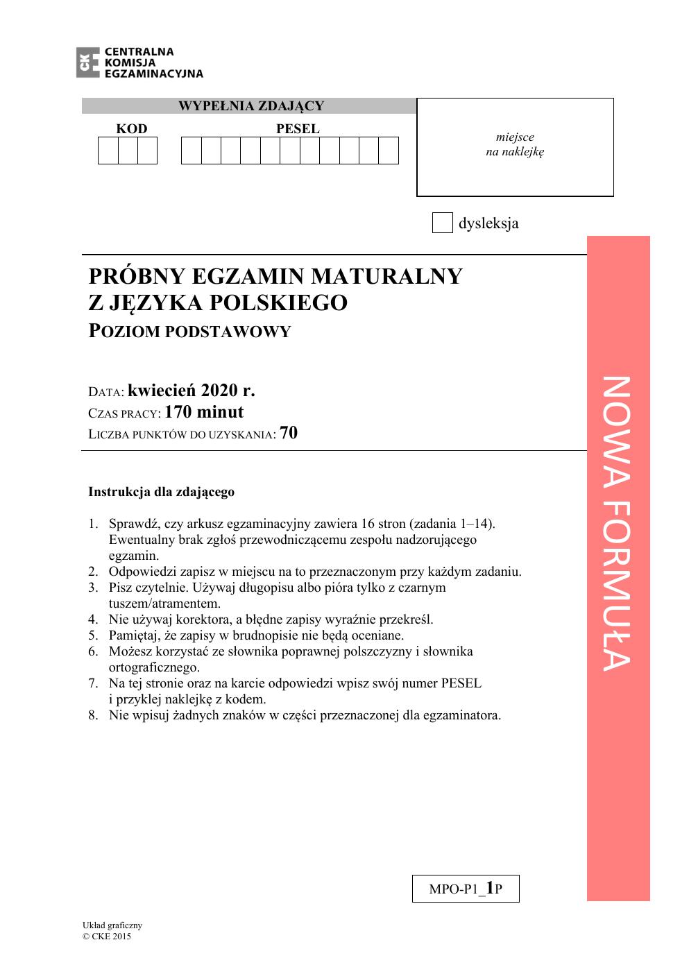 arkusz - polski podstawowy - matura 2020 próbna-01