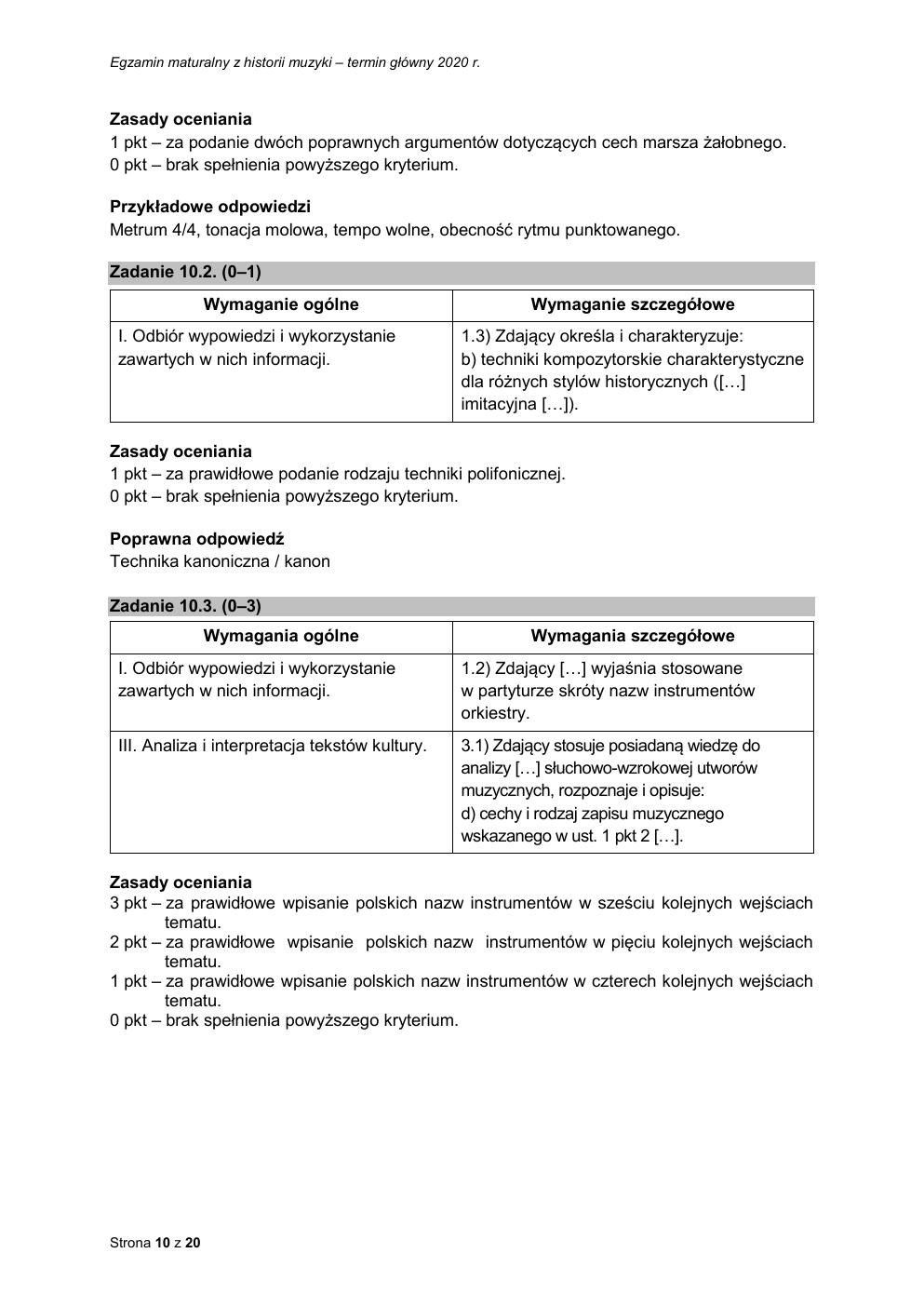 historia muzyki rozszerzony - matura 2020 - odpowiedzi-10