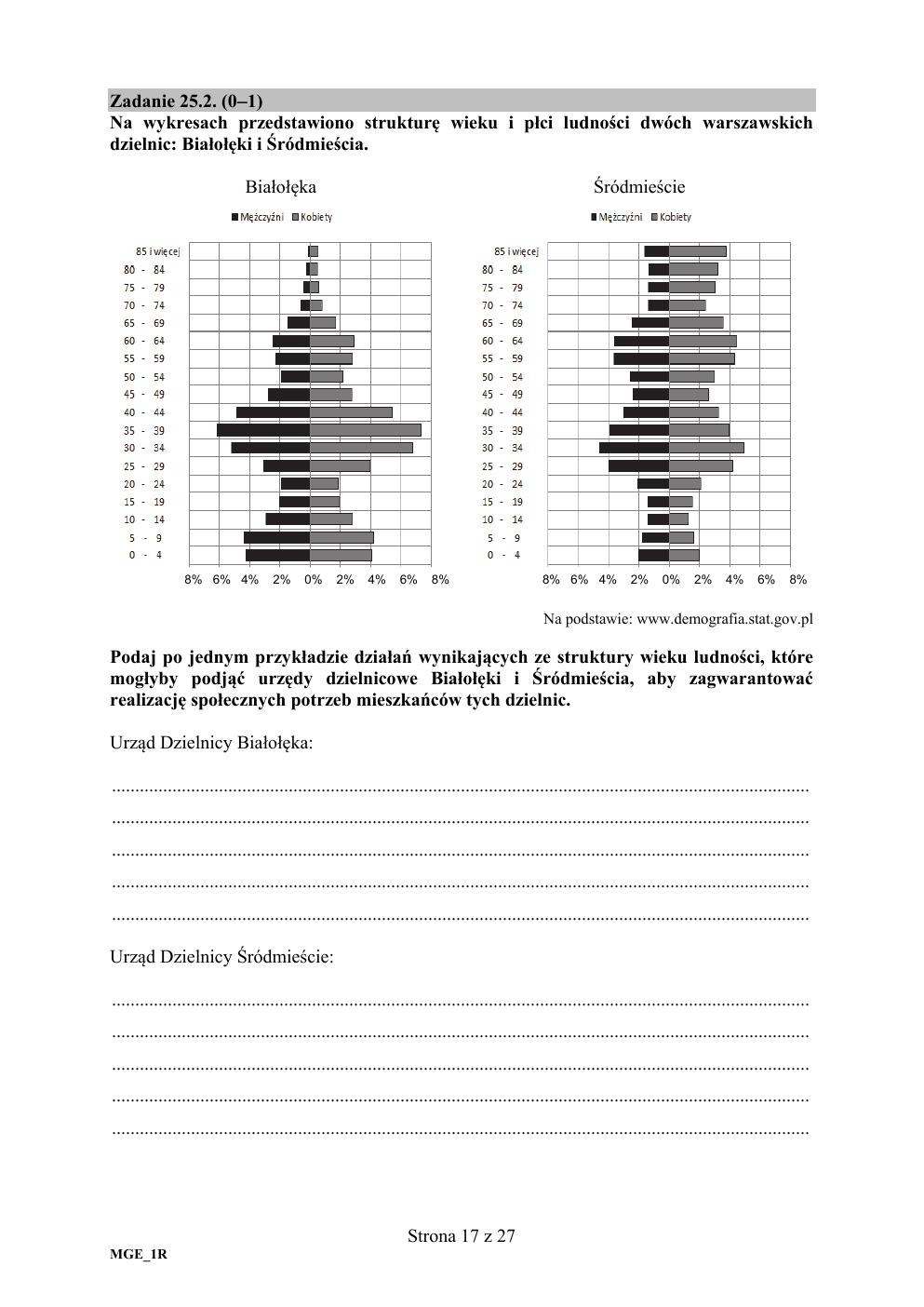 geografia rozszerzony - matura próbna 2020 - arkusz-17