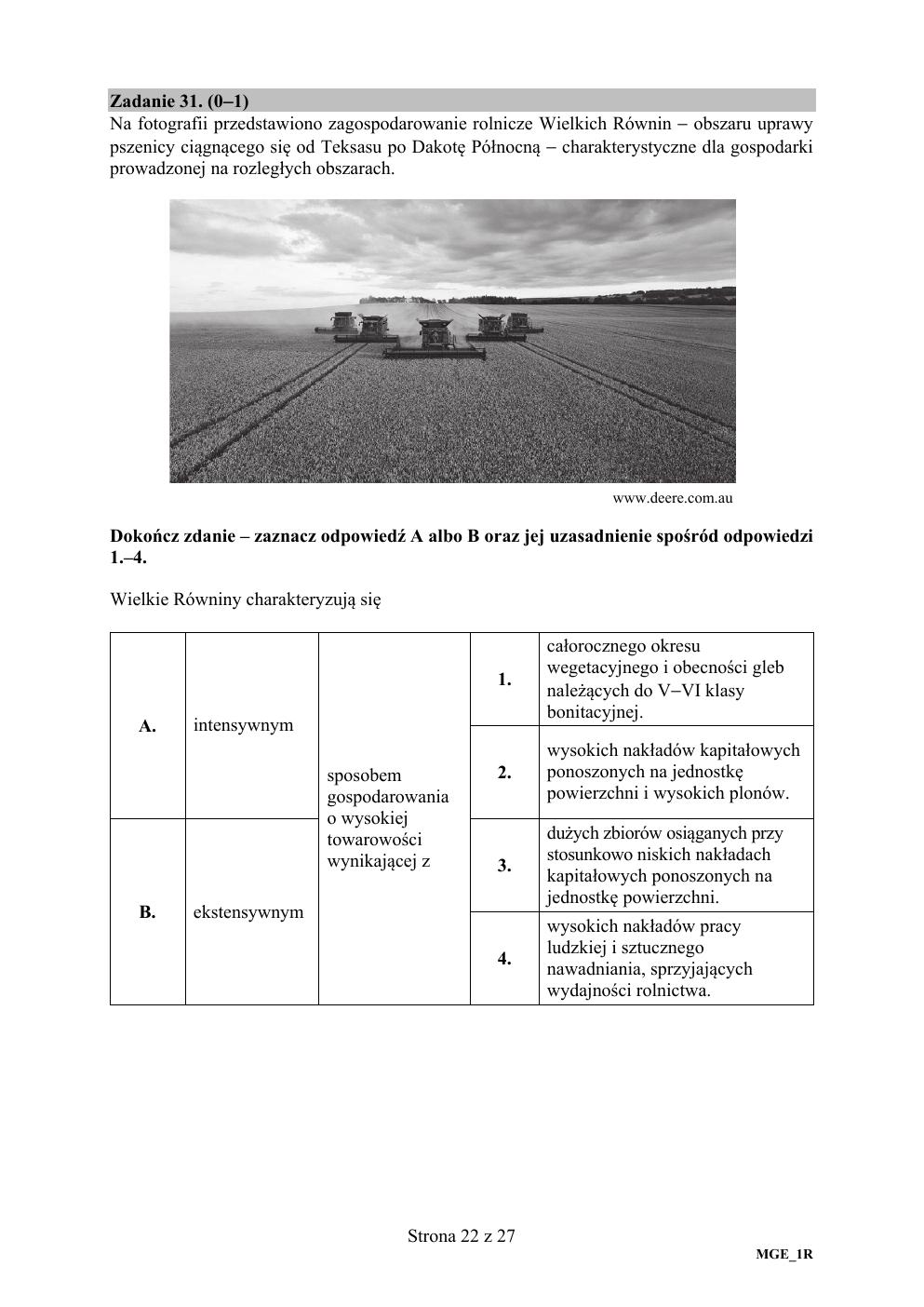 geografia rozszerzony - matura próbna 2020 - arkusz-22