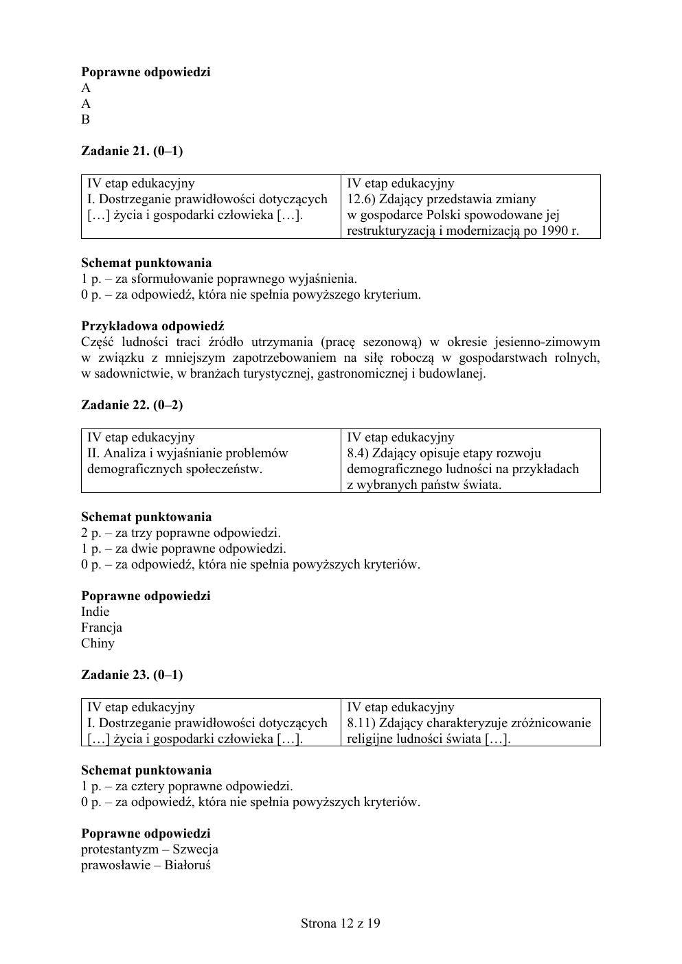 geografia rozszerzony - matura próbna 2020 - odpowiedzi-12