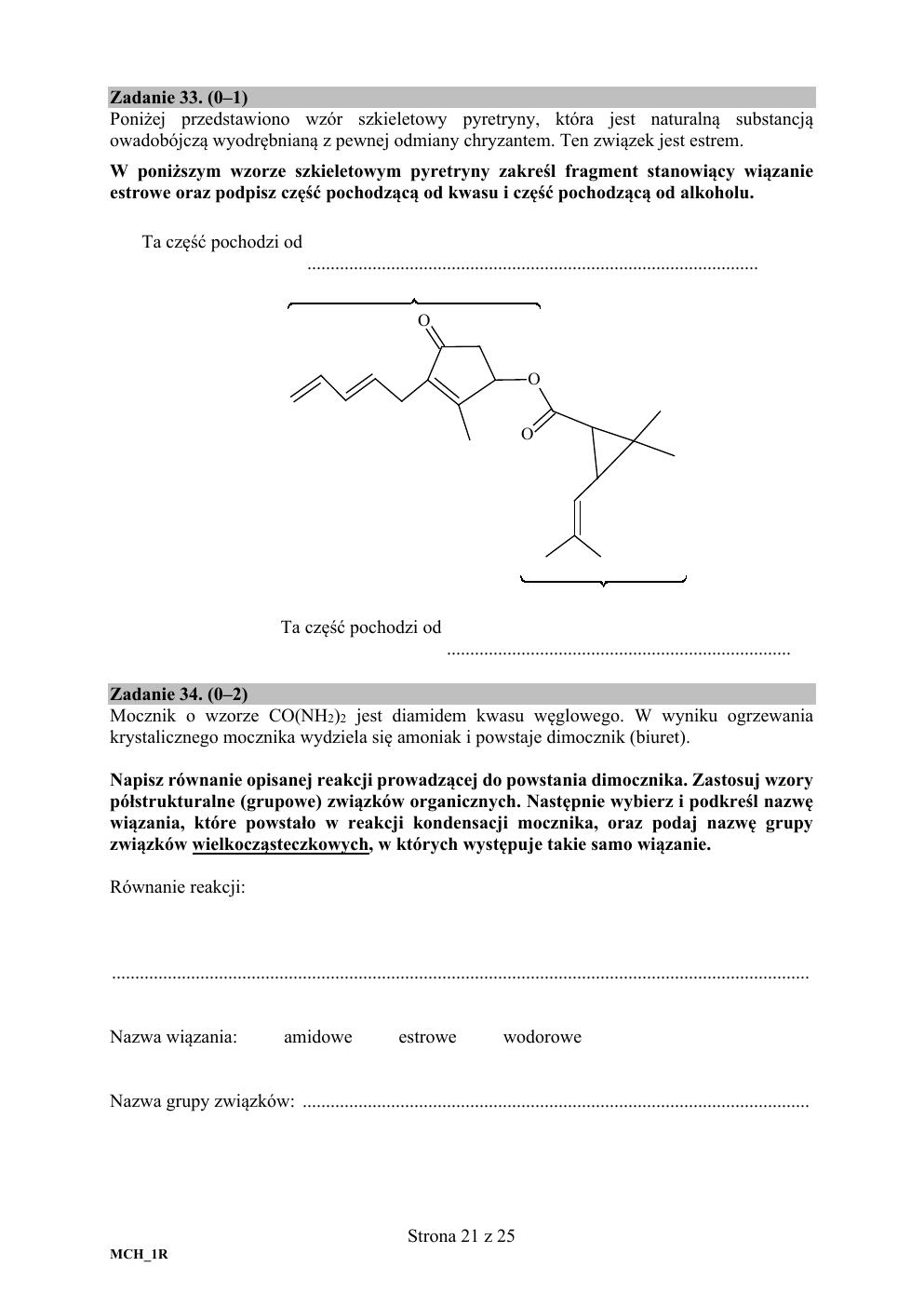 arkusz - chemia rozszerzony - matura 2020 próbna-21