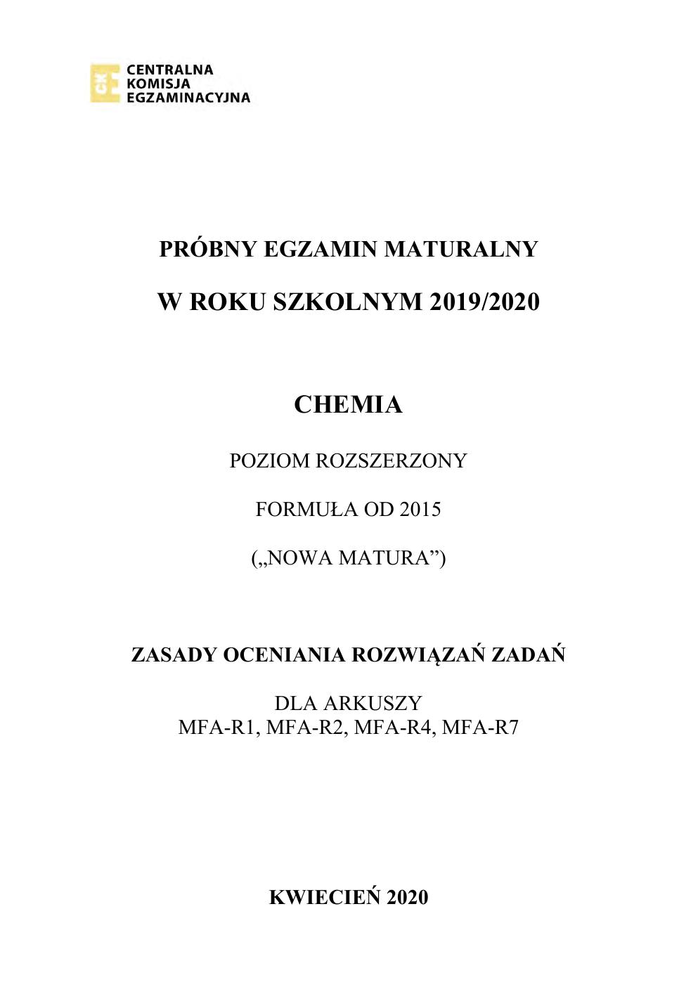 odpowiedzi - chemia rozszerzony - matura 2020 próbna-01