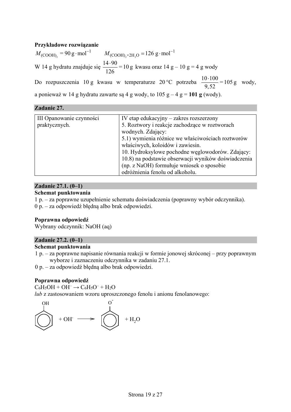 odpowiedzi - chemia rozszerzony - matura 2020 próbna-19