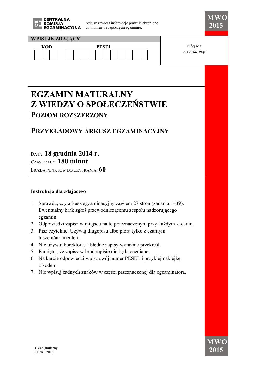 WOS rozszerzony - matura próbna 2015 - arkusz-01