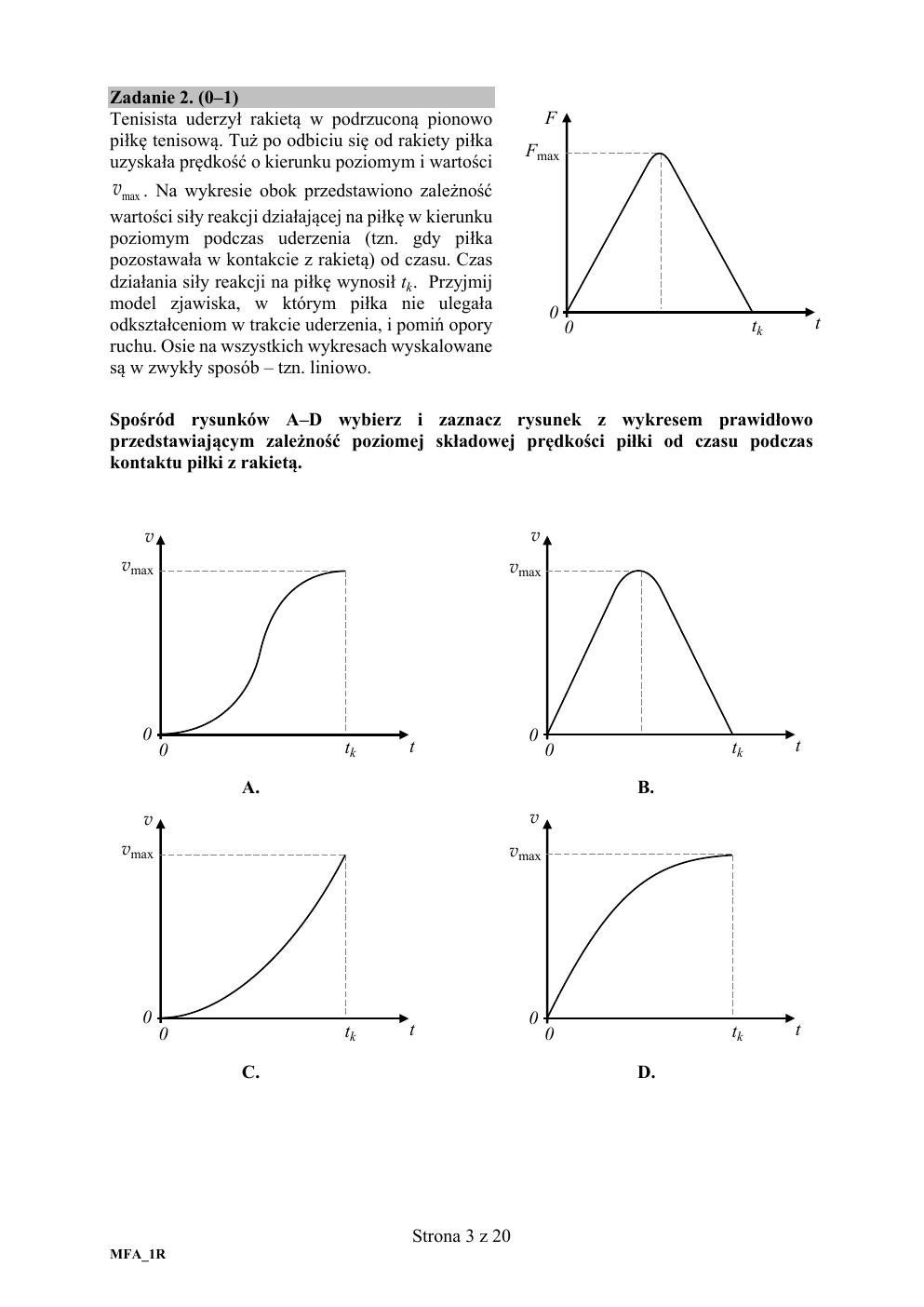 fizyka rozszerzony - matura próbna 2020 - arkusz-03