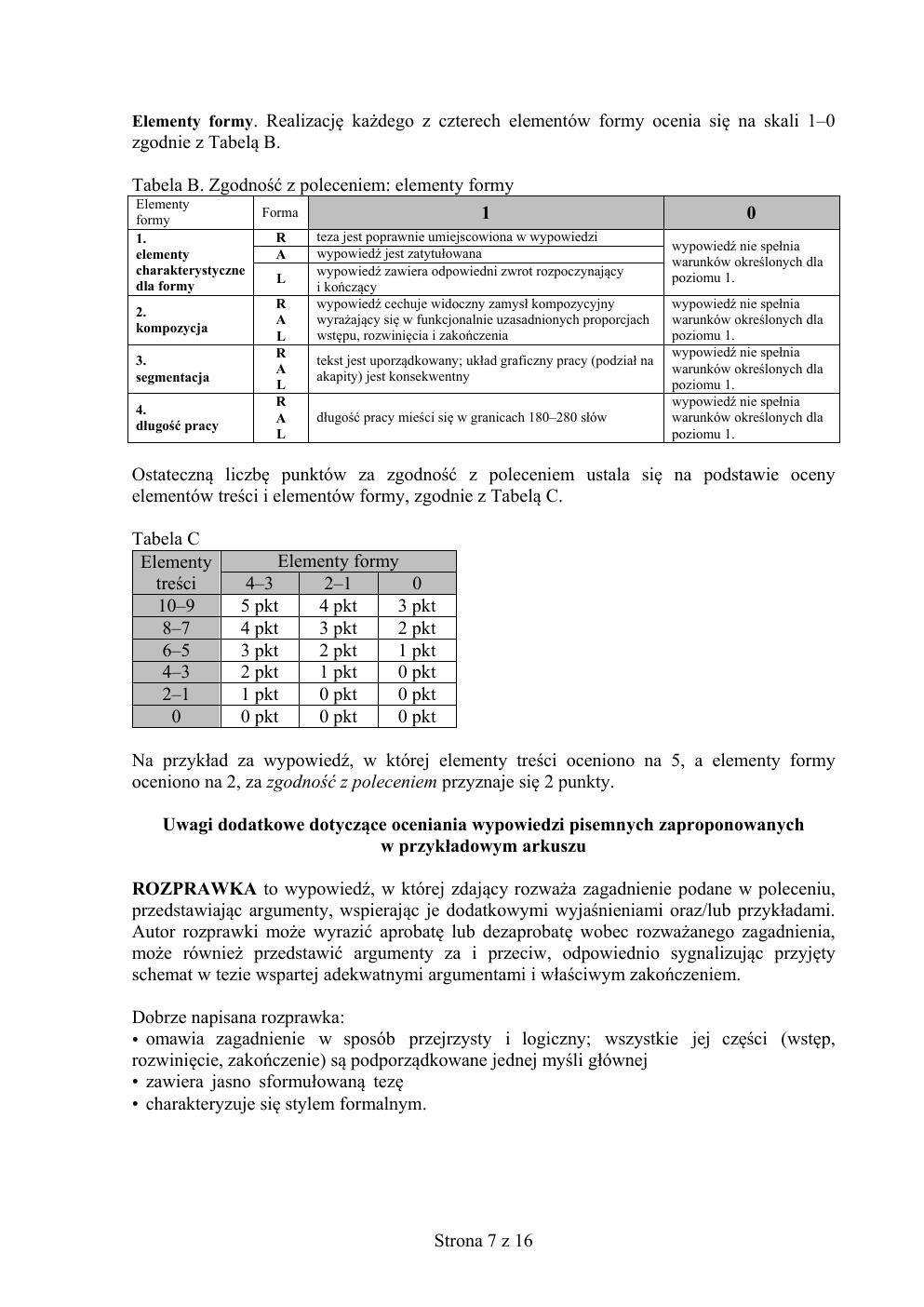 odpowiedzi - angielski rozszerzony - matura 2015 próbna-07