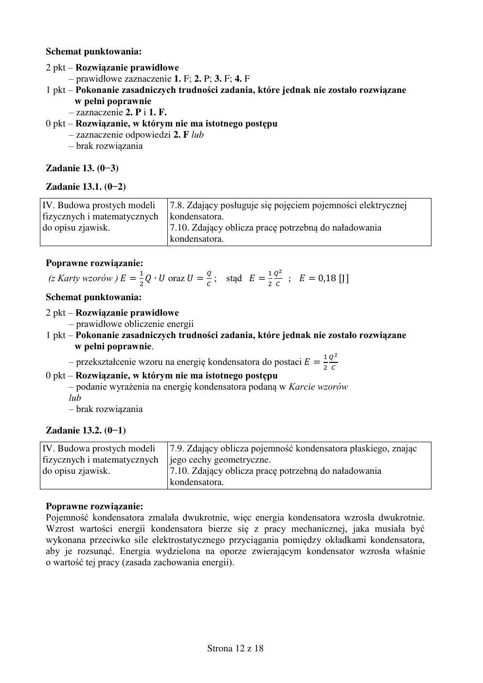 odpowiedzi - fizyka rozszerzony - matura 2015 próbna-12