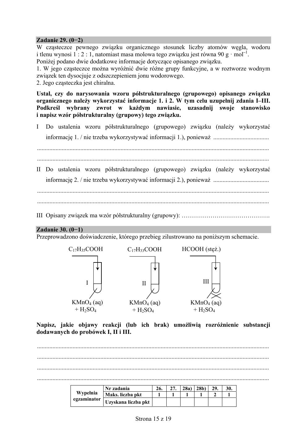 arkusz - chemia rozszerzony - matura 2015 próbna-15